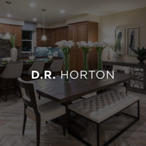 Interior Dining Room and Kitchen in DR Horton