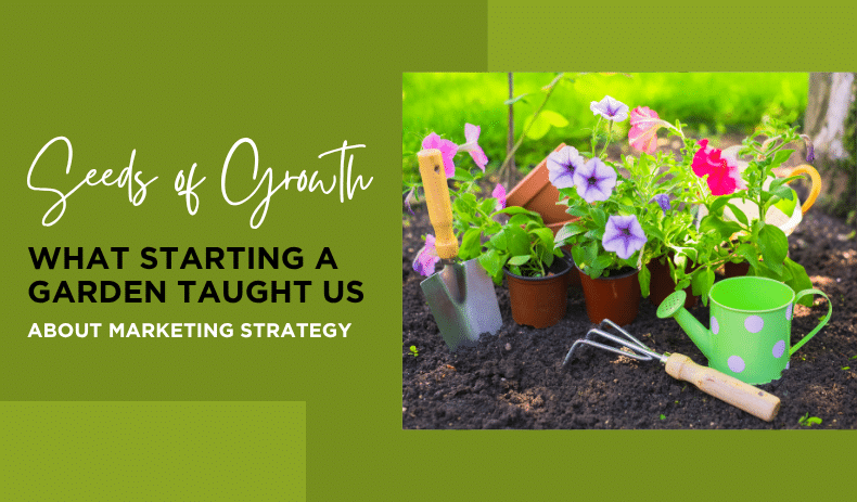 Seeds of Growth: What Starting a Garden Taught Us About Marketing Strategy